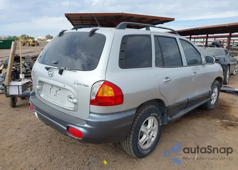 2004 Hyundai Santa Fe Gls/Lx из США, поврежденный, VIN KM8SC13EX4U737133